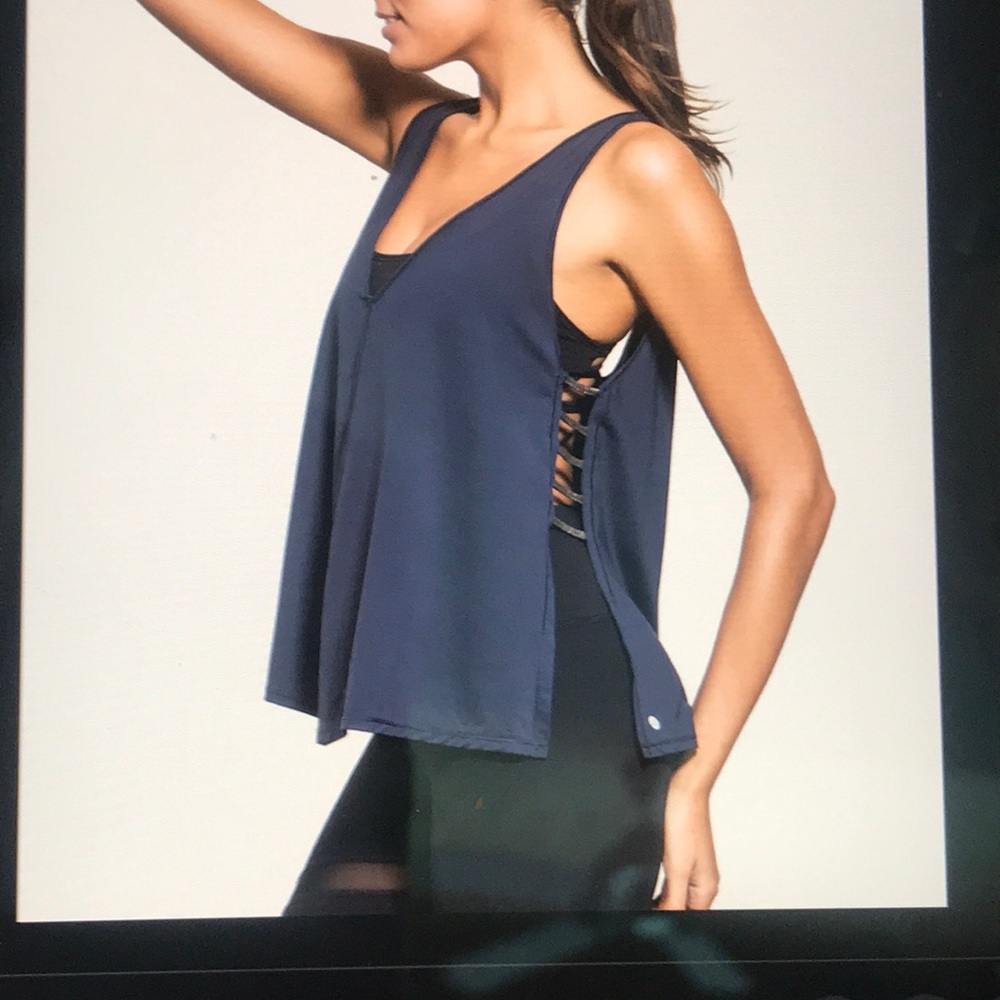 NWT Vimmia Chance Trapeze tank top Navy S